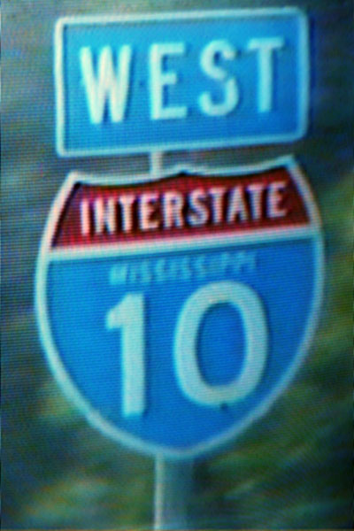 Last mainline I-10 shield.