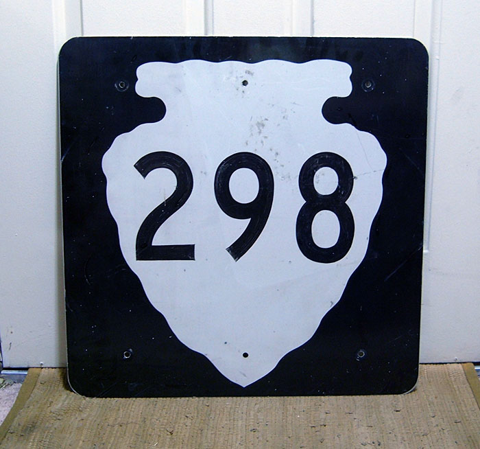 1970s highway marker.