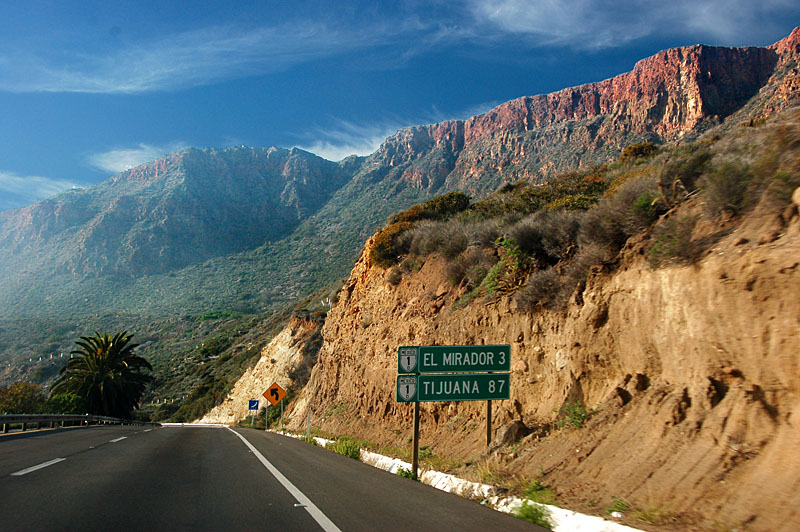 North of Ensenada.