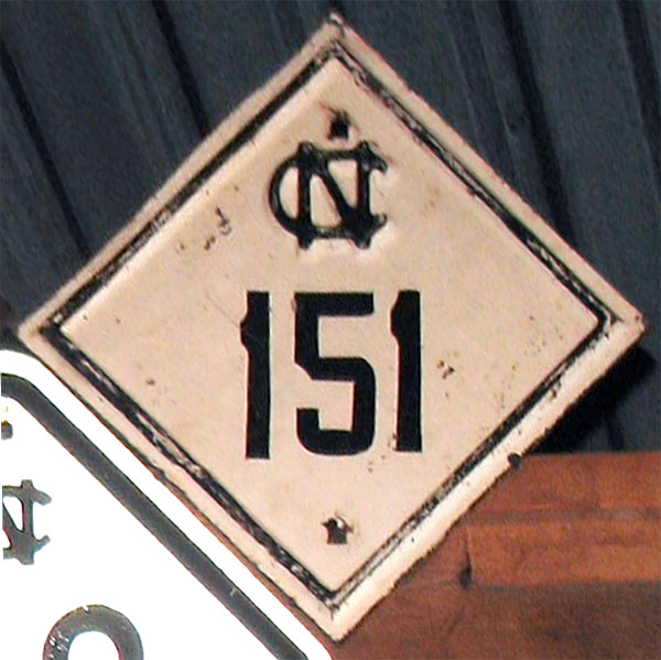 1940s highway marker.