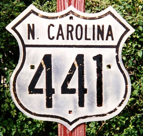 1940s highway marker.