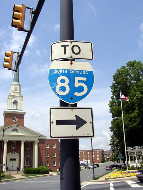 1st Street West @ Main Street - Kannapolis.
