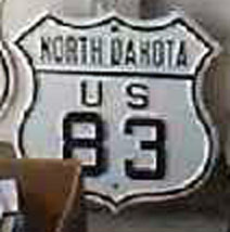 1920s highway marker.