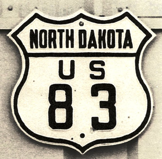 1920s highway marker.