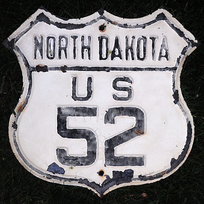 1930s highway marker.