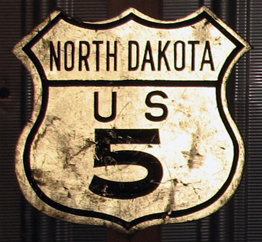 1950s highway marker.