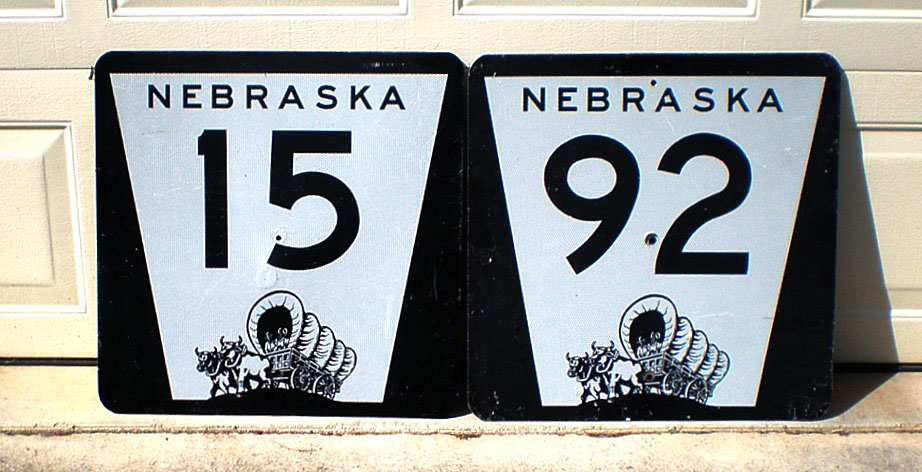 1970s highway marker.