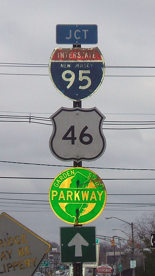 1960s highway marker.