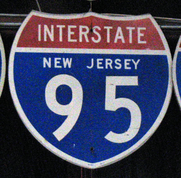 1980s highway marker.