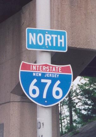 First northbound shield from the Interstate 76 westbound off-ramp.