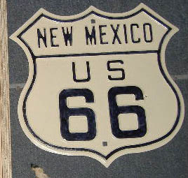 1920s highway marker.