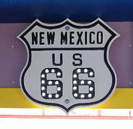 1930s highway marker.