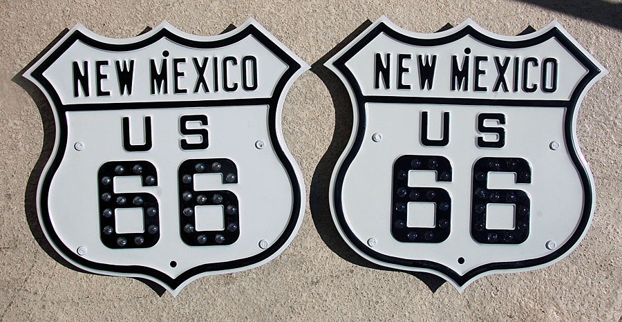1930s highway marker.