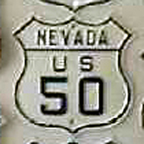 1930s highway marker.