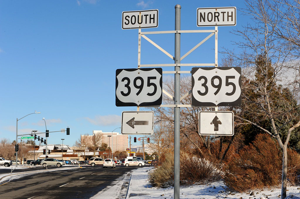 Reno.  Missing are two I-580 shields.