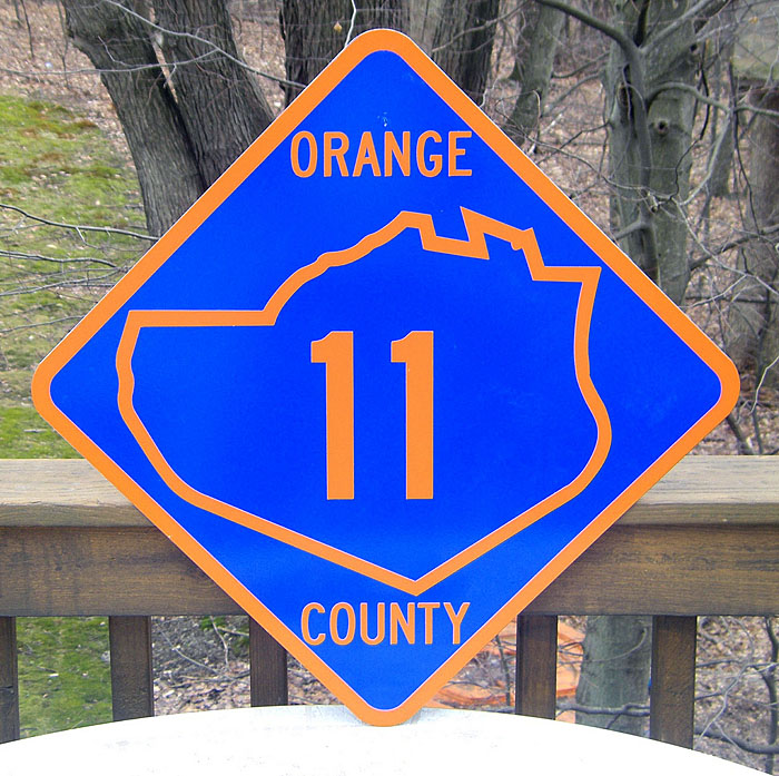 1960s highway marker.