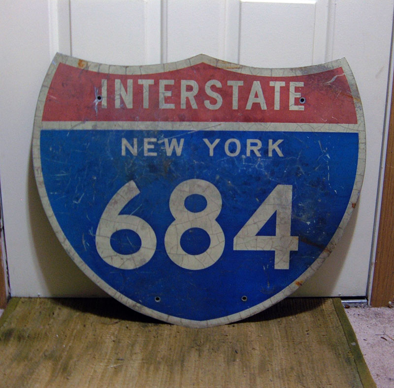 1970s highway marker.