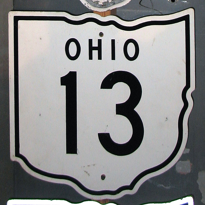 1940s highway marker.