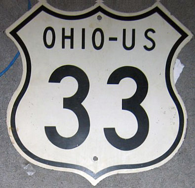 1950s highway marker.
