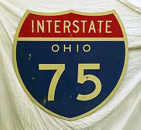 1950s highway marker.
