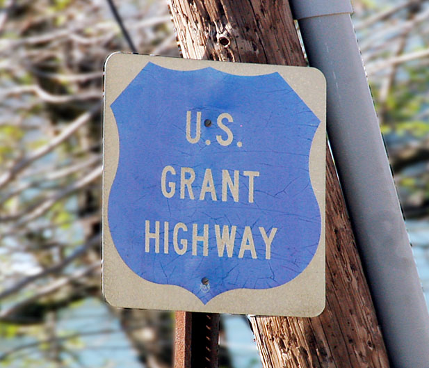 On US-20 westbound, just after the Pennsylvania state line.