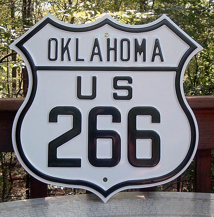 1920s highway marker.