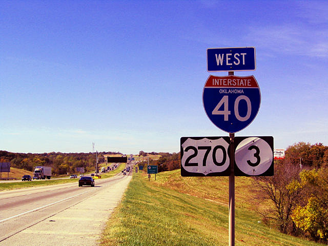 Westbound after Exit 166.