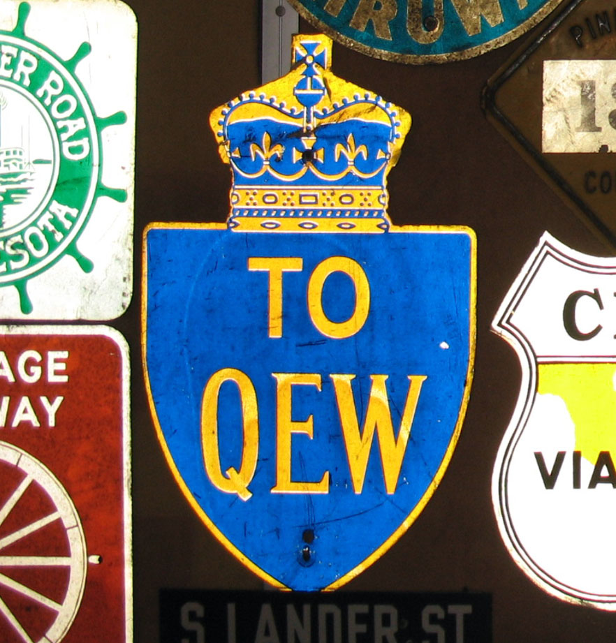 1970s highway marker.