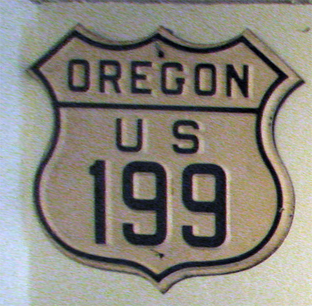1920s highway marker.