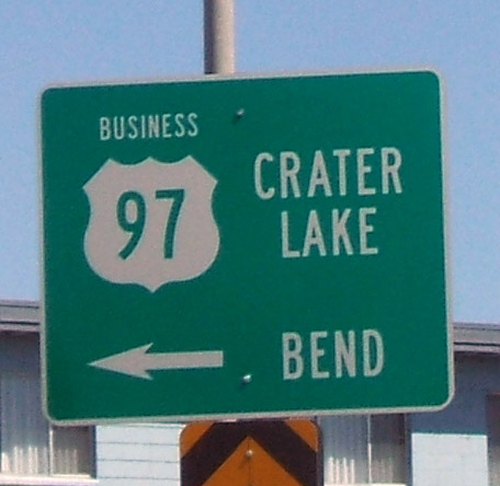 Business loop US-97 in Klamath Falls.