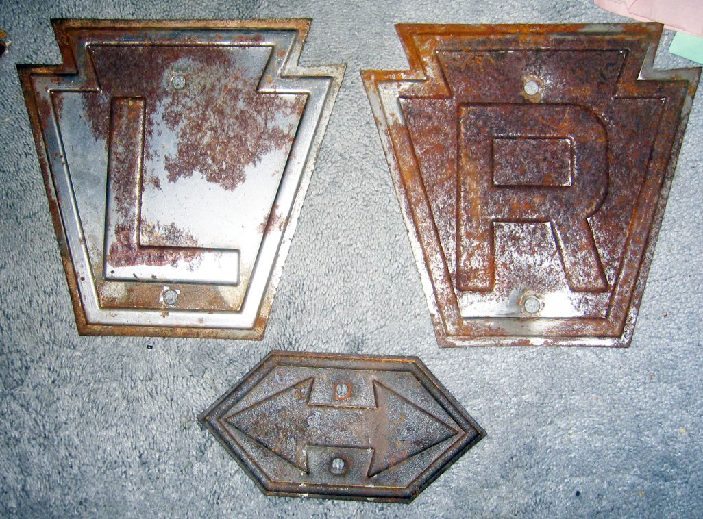 1920s highway marker.