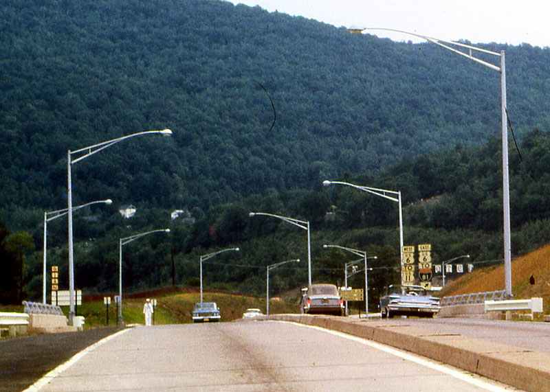 Scranton, on the Pennsylvania Turnpike Extension.