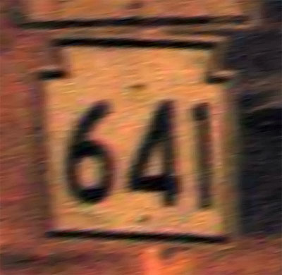 1960s highway marker.