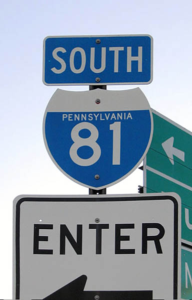 Soundbound on-ramp at Exit 159 (Nuangola).