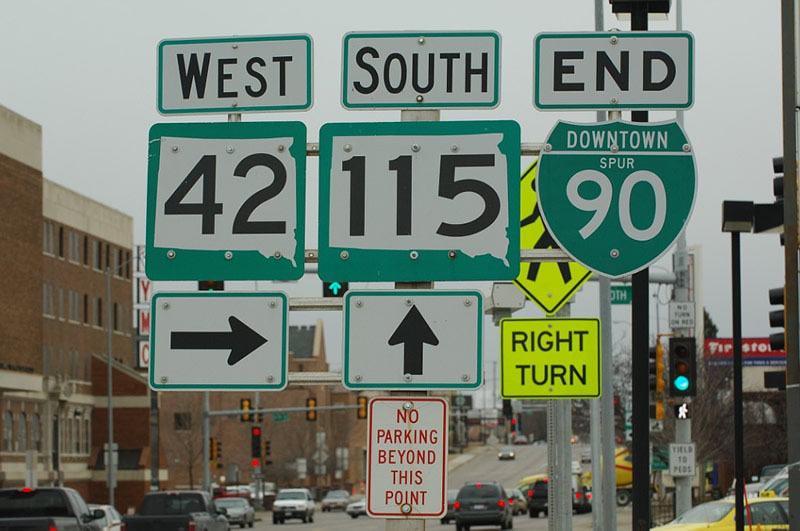 Sioux Falls - southbound South Dakota 115/Minnesota Avenue.