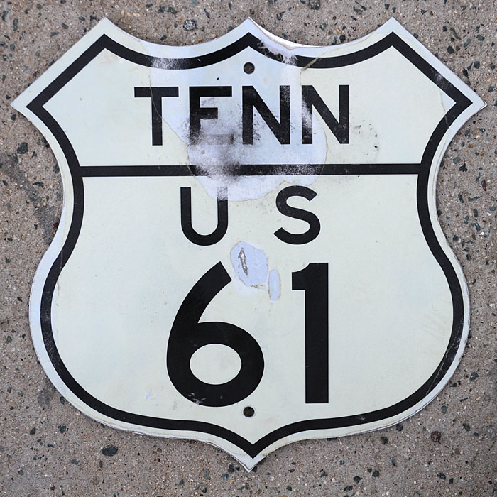 The two US route shields both have what appears to be 6-51 written on the back.
