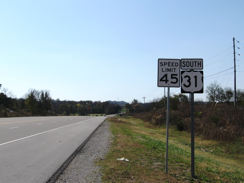 Reassurance shield just south of the western terminus of Tennessee 840 at Exit 28.