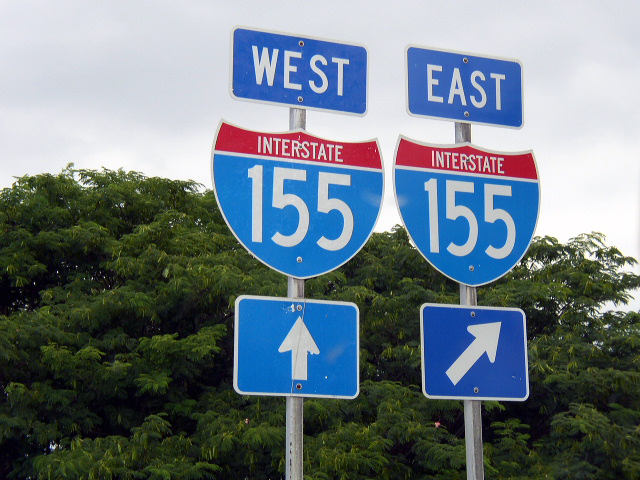 Tennessee 181 North (Exit 2).