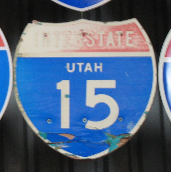 1960s highway marker.