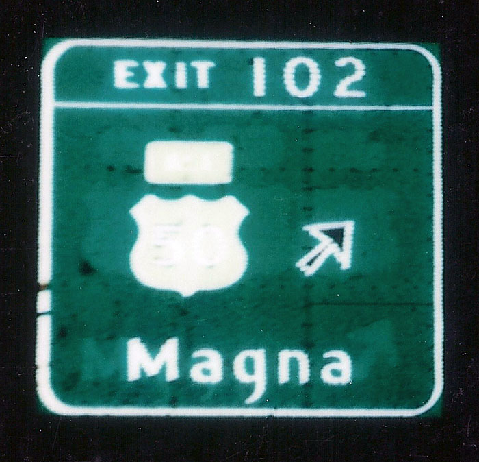 Somewhat ineffective shield with both button copy and a reflective background.