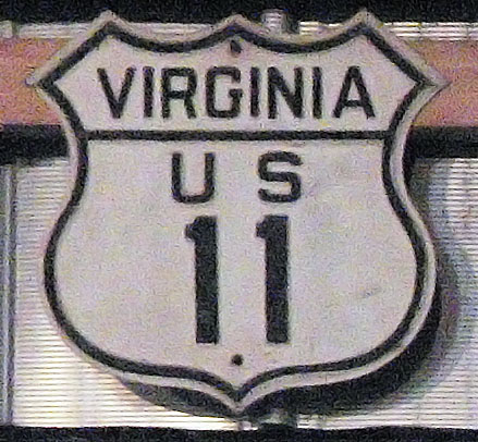 1930s highway marker.