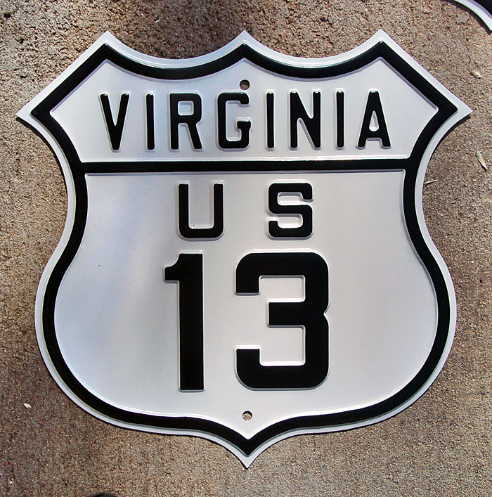 1930s highway marker.