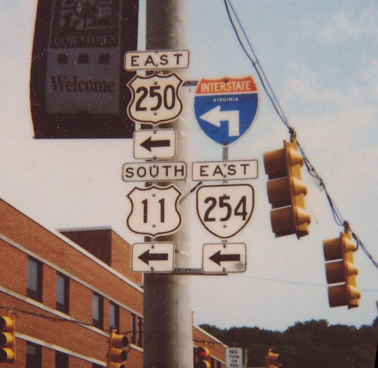 A general way to refer to interstates 81 and 64.