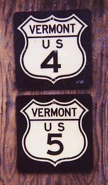 1950s highway marker.