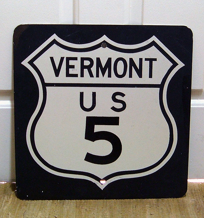1950s highway marker.
