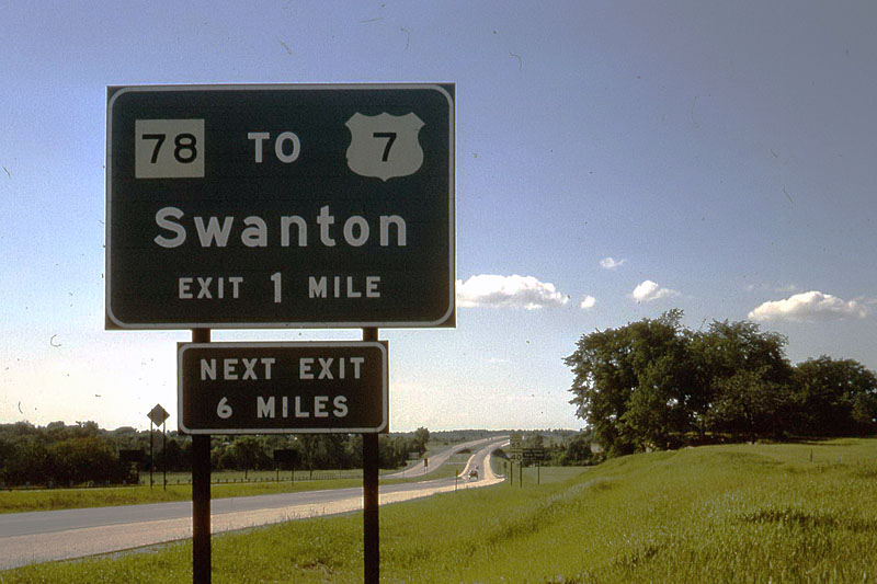 Interstate 89 in Swanton.