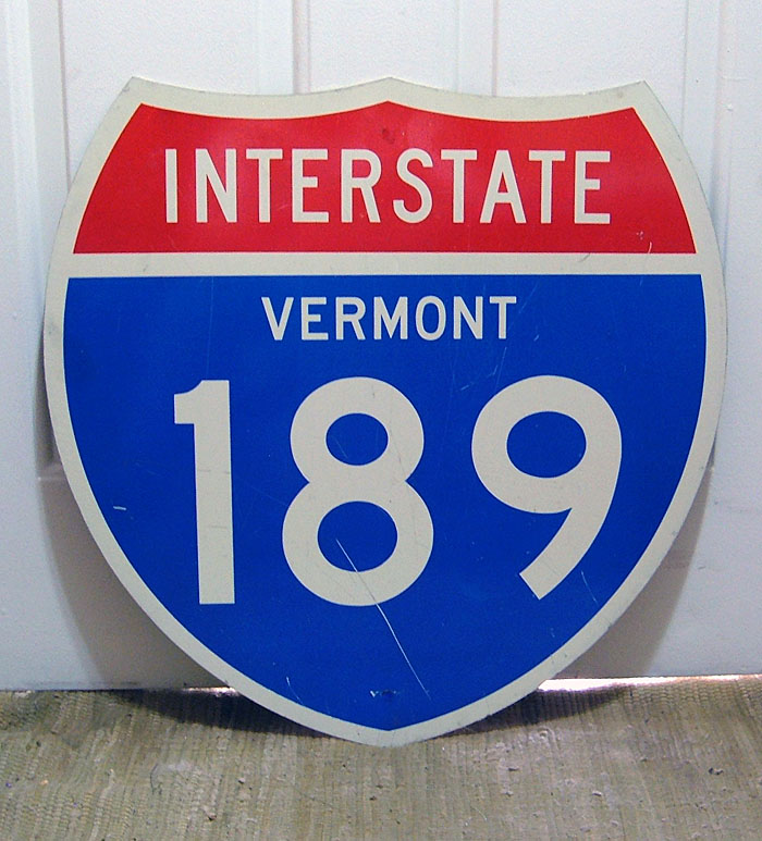 1960s highway marker.