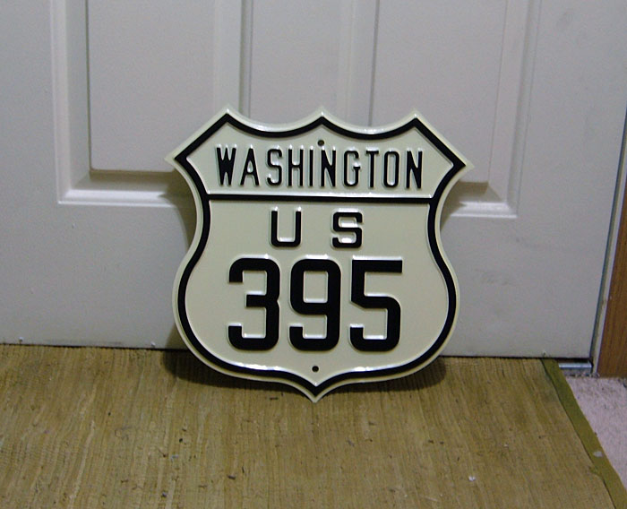 1930s highway marker.