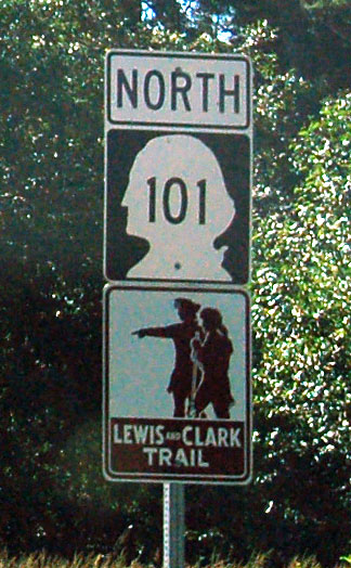 Error shield for US-101.