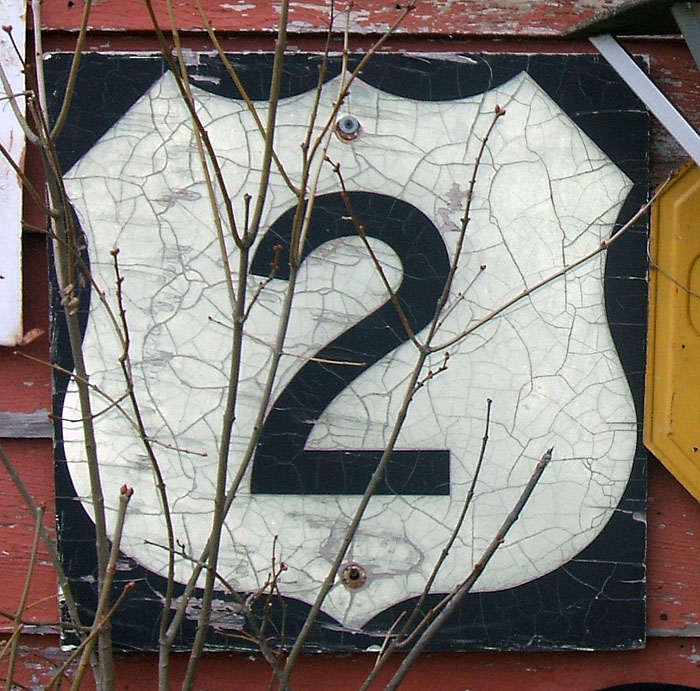 On the side of a barn.